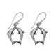 925 Silver Dolphin Dangling Earrings