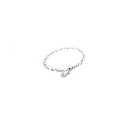 925 Silver Charms Bracelet - 21.5 cm