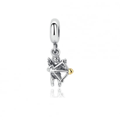 925 Silver Cupid Pendant Charms bead