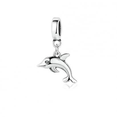 Stainless Steel Dolphin Pendant Charms bead