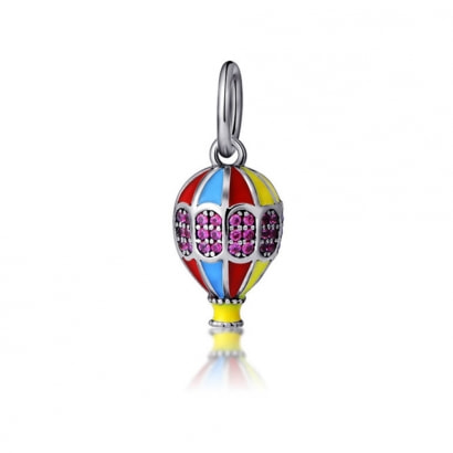 925 Silver Balloon Travel Charms bead