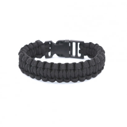 Black Wire Survival Bracelet