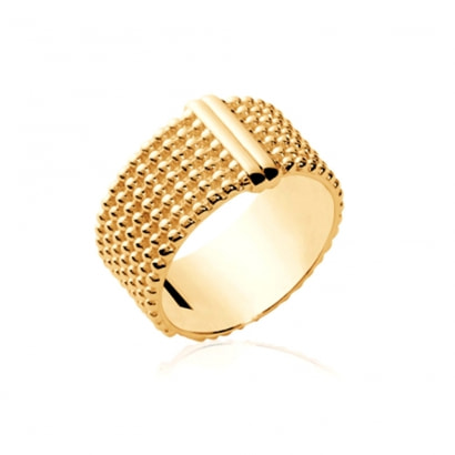 Yellow Gold Plated Ring