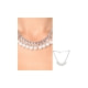 Freshwater Pearl Necklace and White Gold plated Mounting