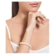 Bracelet Stretch en Perles de culture blanches
