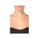 Gold Imitation pearl necklace and silver 925/1000