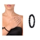 Bracelet Stretch en Perles Onyx Noires