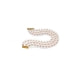 J. Kennedy's White Freshwater Pearl Bracelet with Gold Clasp