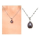 Freshwater Pearl Teardrop Pendant and 925 Silver