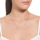 Perlenkette mit 5 hängenden Zuchtperlen der Klasse AAA