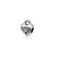925 Silver Heart Charms Beads
