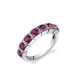1.75 cts Red Ruby Alliance Ring and 925 Sterling Silver