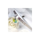 Accessoire Bijoux SmartPhone Coeur en Cristal de Swarovski Elements Blanc