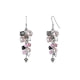 Swarovski Crystal Beads Necklace and Earrings Set and Silver Mounting 