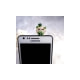Accessorie Bijoux SmartPhone Petit Cochon en Cristal Vert