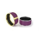 Legend Vogue - Oro Giallo Bangle Bracelet Pure LVG Violet
