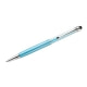 Kristall-Kugelschreiber Touch Pen Blau