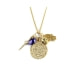 Ettika - Royal Charm's Choker Necklace Crystal and Yellow Gold