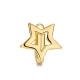 Separador Pulsera Charms Beads Estrella en Acero Inoxidable Oro Amarillo