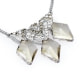 White Swarovski Crystal Elements Necklace