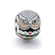 925 Silver Owl Charms bead