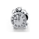 925 Silver Alarm clock Charms bead