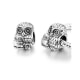Stainless Steel Owl Bead Charms