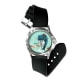 Whale Mixted Watch and Black Silicone Strap