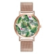 Reloj de moda de Jungle y pulsera acero