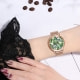 Reloj de moda de Jungle y pulsera acero