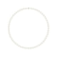 Collier Perles de culture Blanches et Fermoir Or blanc 750/1000