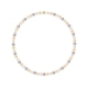 Collier Perles de culture Multicolores et Fermoir Or jaune 750/1000