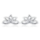 Lotus 925 Silver Earrings